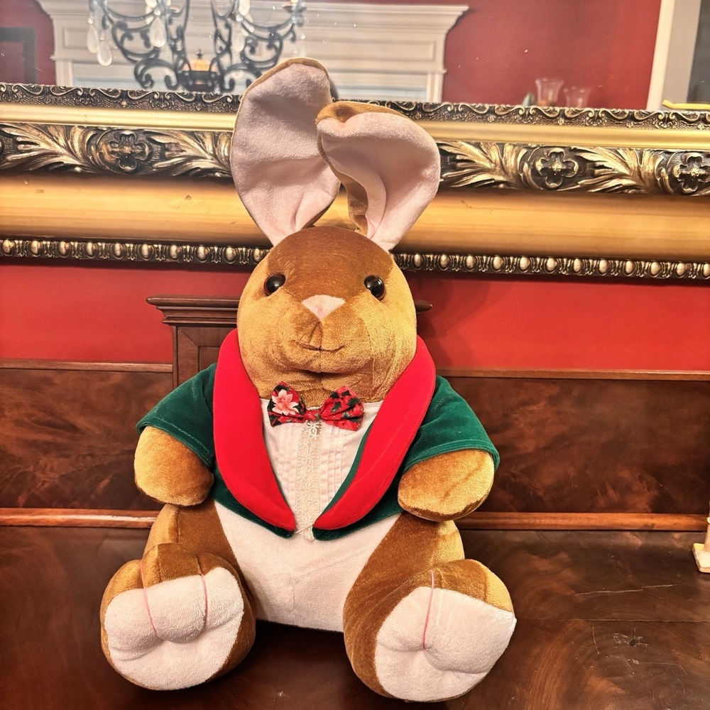 1995 Velveteen Rabbit Plush‎ 19" Target  Commonwealth Stuffed Bunny Vintage